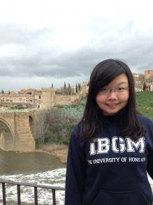 Rayna Wang on HKU BBA IBGM international field trip in Spain.